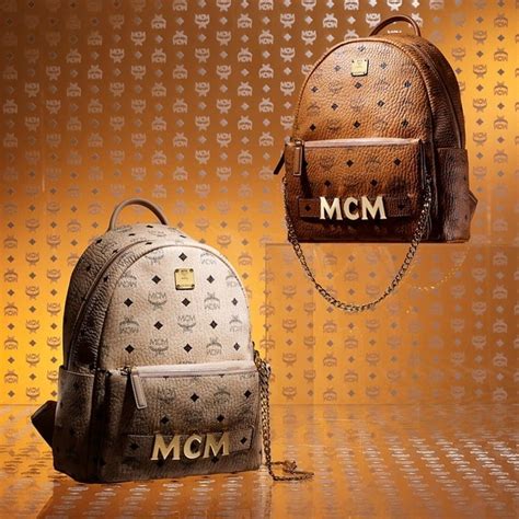 how to tell a fake mcm duffle bag|genuine mcm bag pattern.